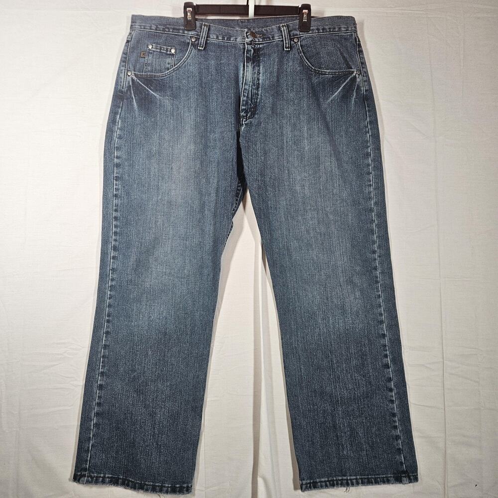 Vintage 20X treme Jeans Mens 40x30 Blue Medium Wash Relaxed Fit Straight Denim